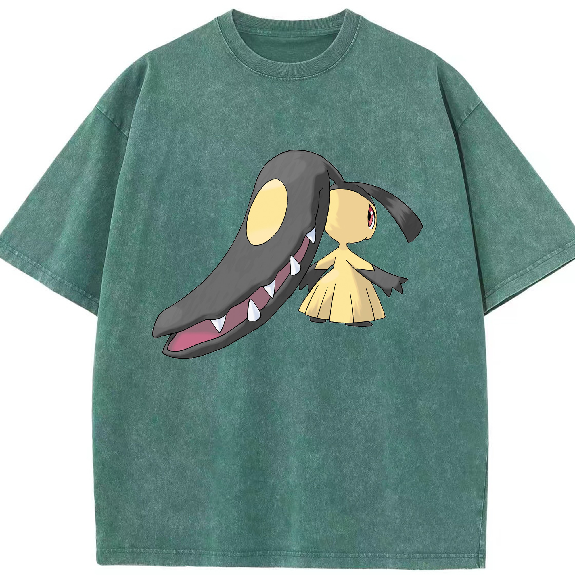 （画像用） ポケットモンスター Pokémon 綿100% ヴィンテージ風 半袖Tシャツ（フロントプリント）